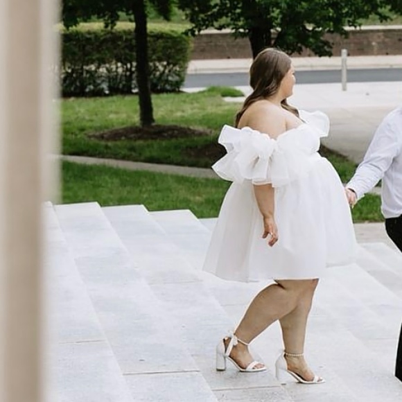 Bridal Princess Puff Dress - Picture 1 of 5